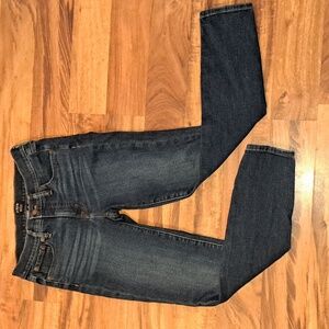 J.Crew mid-rise skinny jeans size 26 blue